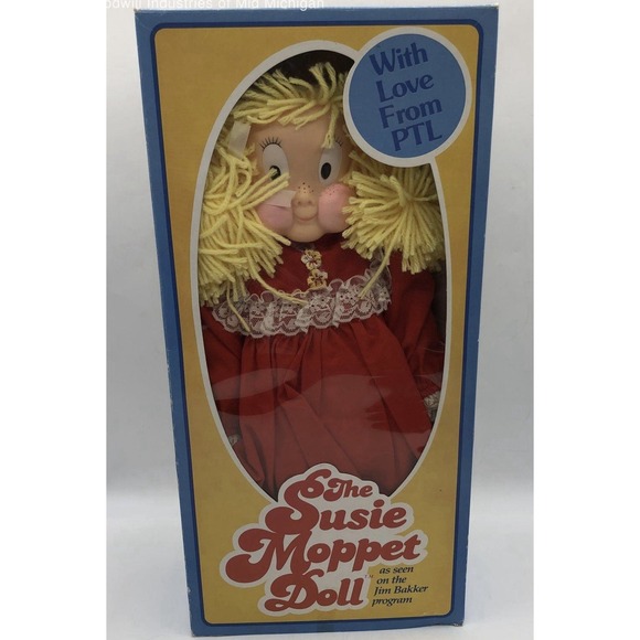 Other - VIntage 1985 PTL Club The Susie Moppet Doll By Jim & Tammy Baker ORIGINAL BOX